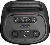 JBL Partybox 520, Wireless Bluetooth Party Speaker, 15H Playtime, Portable Design, Dynamic Light Show, IPX4 Splashproof, Multi-Speaker Connection, AI Sound Boost, Microphone Input, Black - 4