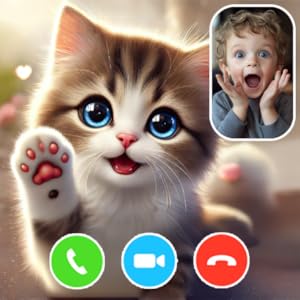 Funapps Niedlicher Katze Videoanruf