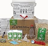 Kit de elaboración de cerveza artesana Pilsen Ale | Con certificado ecológico | Regalo BIO y original Pilsen Ale ECO