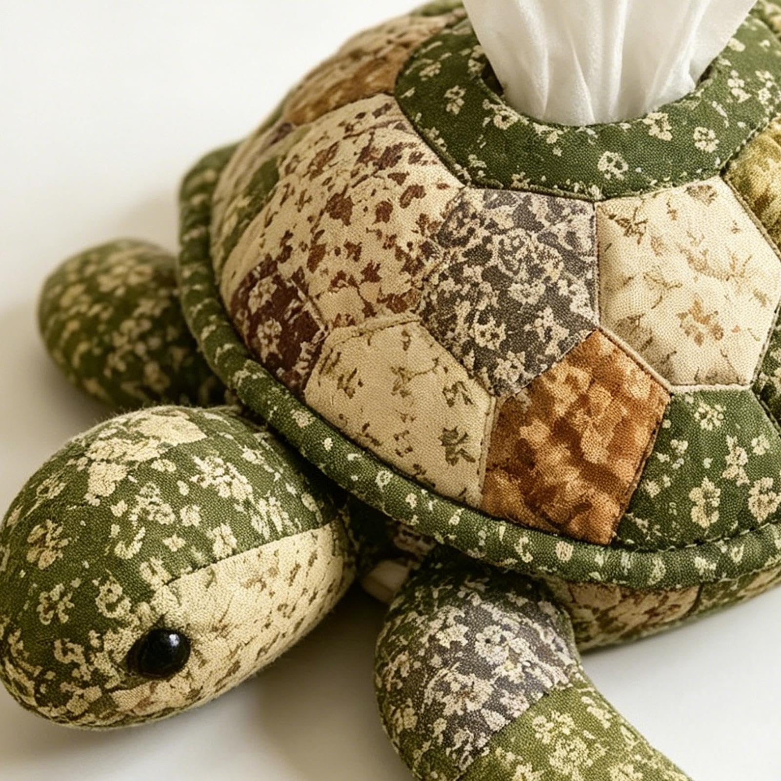 Kit DIY Boîte À Mouchoirs Matelassée Animaux Marins | Organisateur De Serviettes Décoratif - Kit DIY Housse Boîte À Mouchoirs Matelassée - Pour Femmes Débutantes Salle De Bain Bureau Maison Chambre Bu