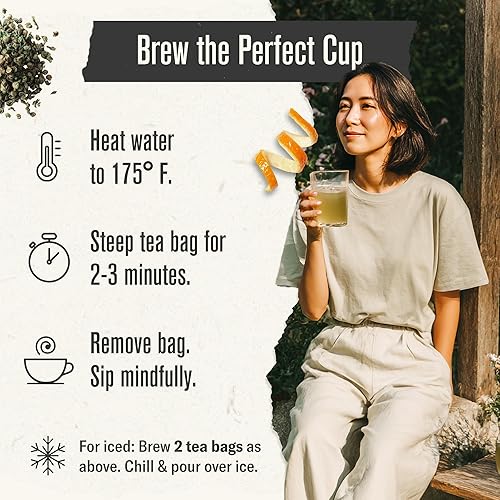 Vista 33 de Numi - Té verde de jazmín orgánico, 100 bolsas de té por caja (el embalaje puede variar)