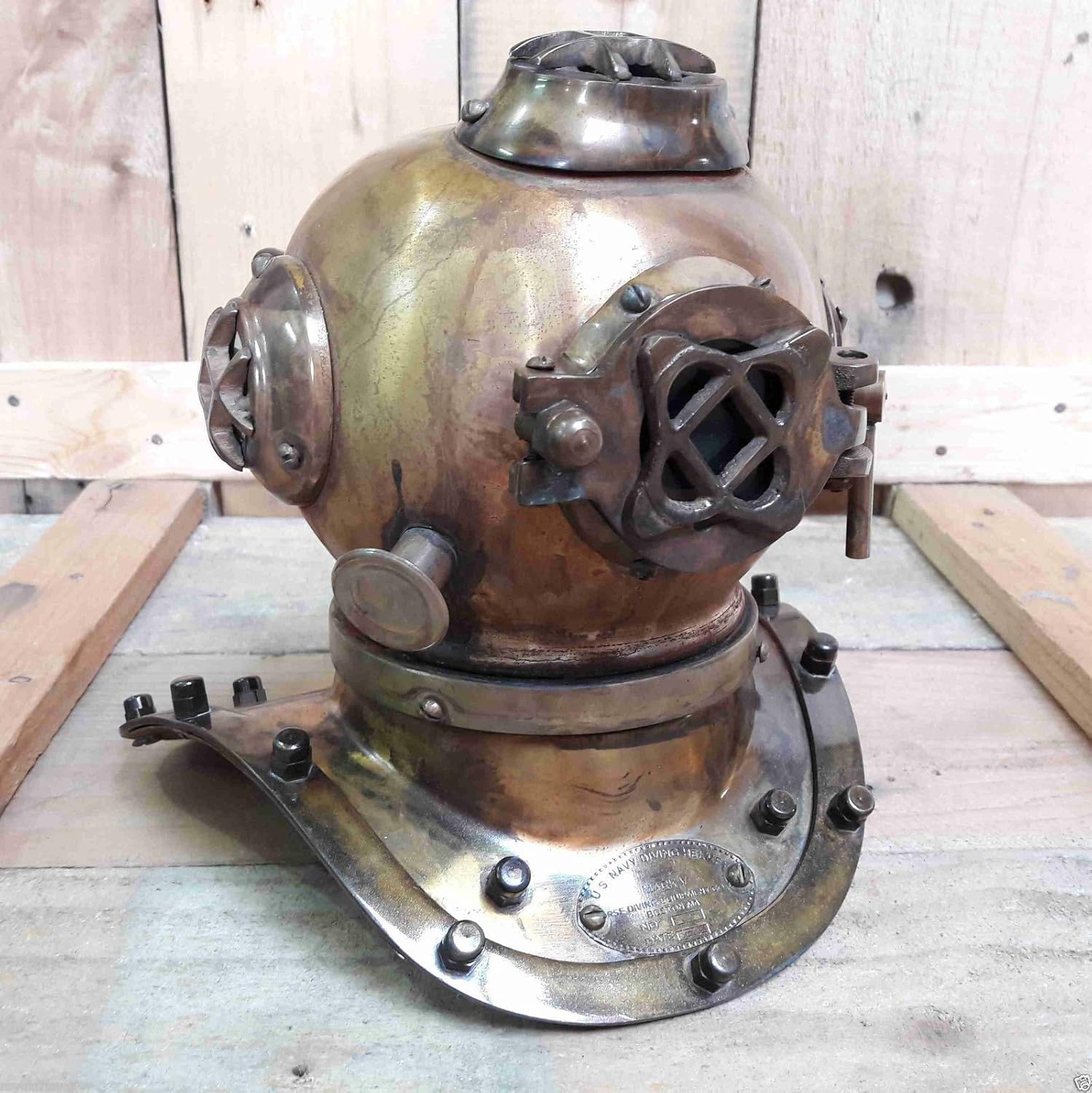 Diving Divers Helmet U.S Navy Mark V Real Antique Look Vintage Gift