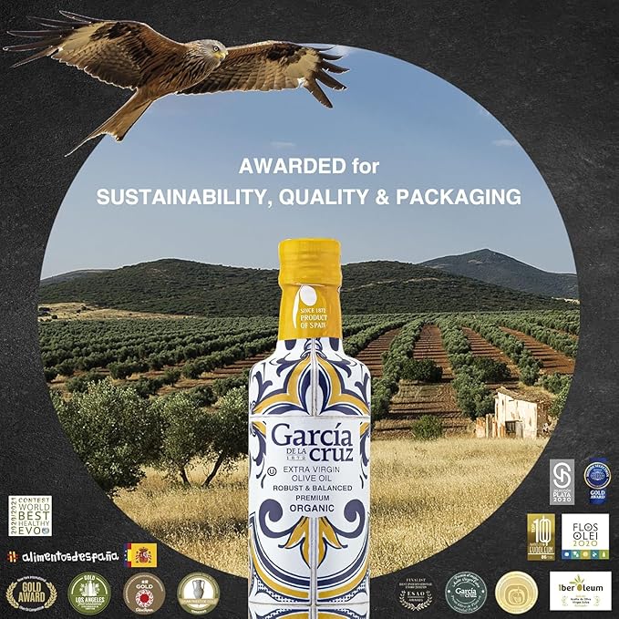 Aceite de Oliva Infusionado con Limón García de la Cruz, 8.5 fl oz miniatura 6