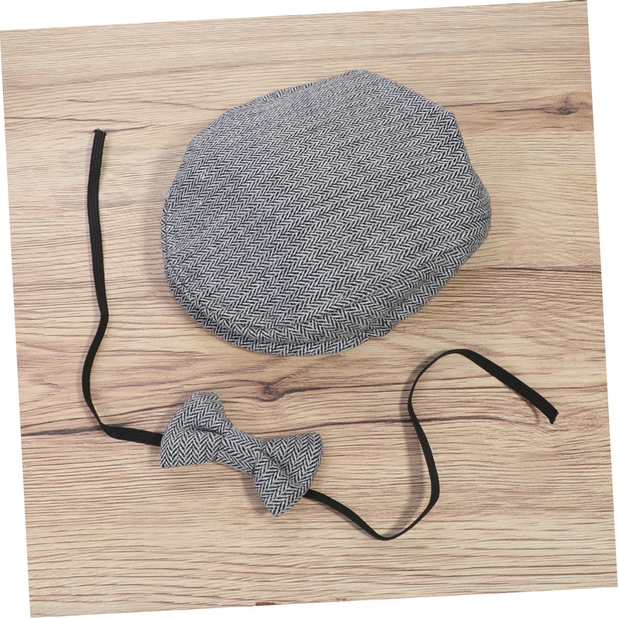 DOITOOL 3 Juegos De Pajarita Accesorios para Fotos Sombrero para Niños Ropa De Niño Recién Nacido Ropa De Bebé Niño Gorra De Caballeros para Bebé Regalos para Niña Recién Nacida
