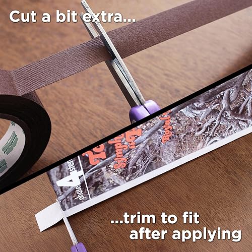 Miniatura 3 de BookGuard Cinta de tela de reparación de encuadernación prémium de 1 pulgada, rollo de 15 yardas, Marrón