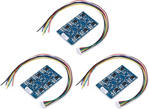 Teyleten Robot 6S 2.7V/16V LTO Balance Board Equalization Circuit Lithium Titanate Battery/Super Farad Capacitor Protection Board Module 3pcs