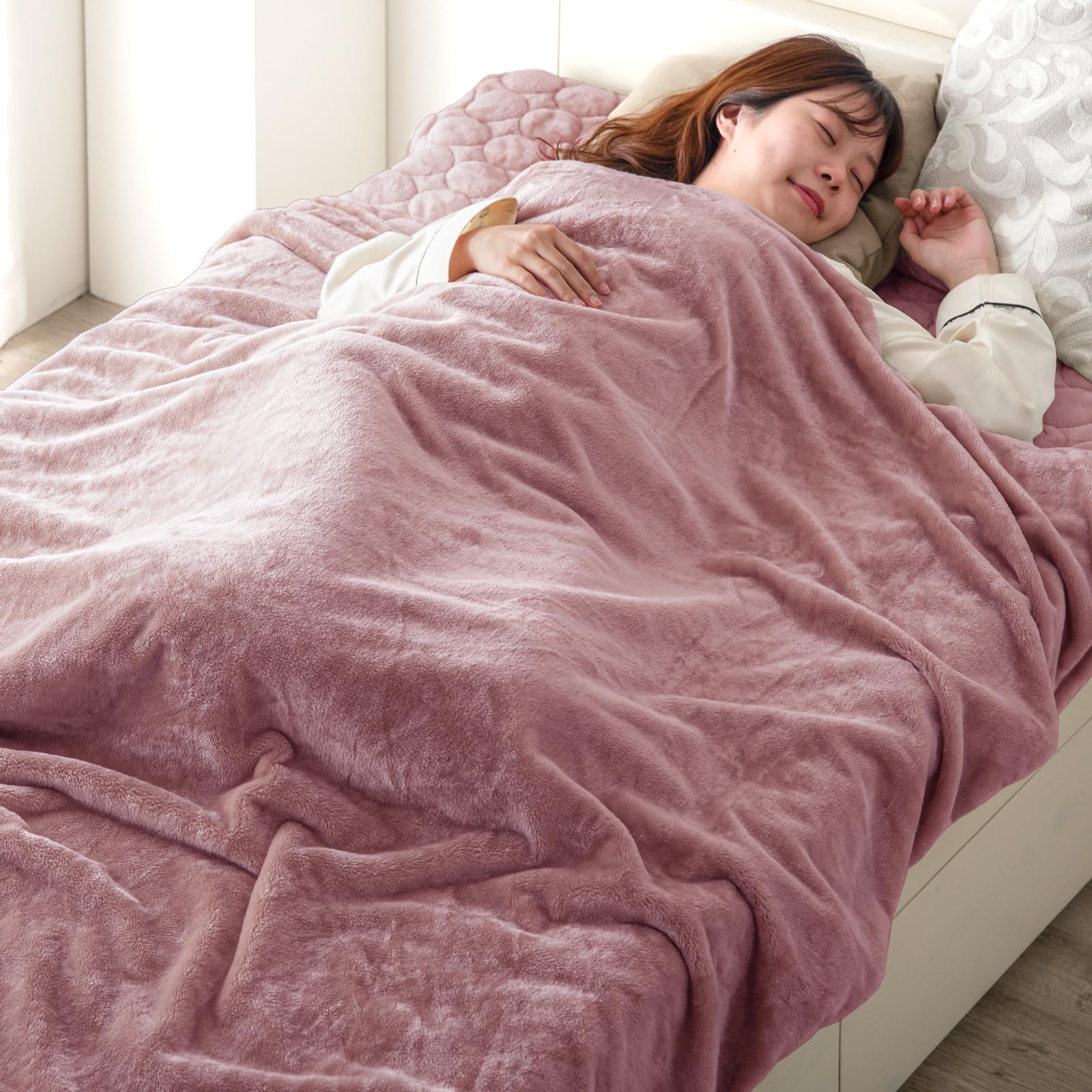 Amazon｜タンスのゲン [毛布になる 掛け布団カバー] シングル とろりん