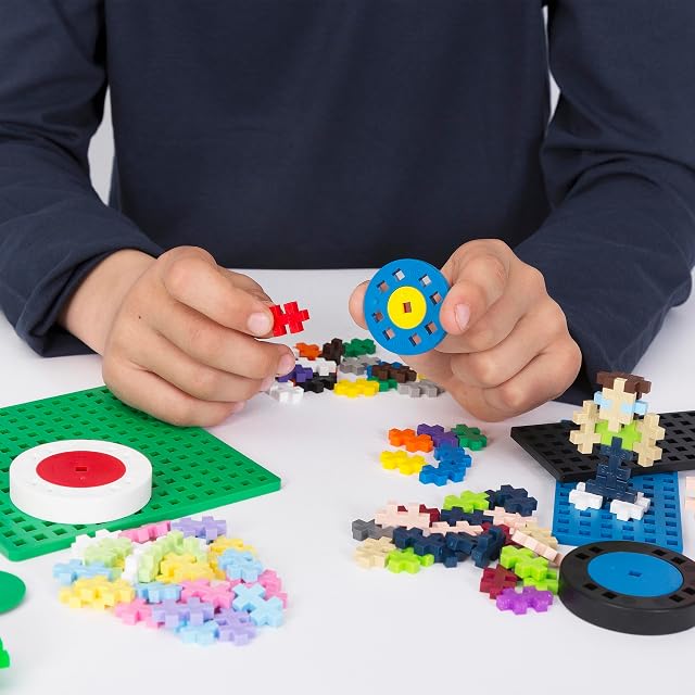 Foto 3 de 8 de PLUS PLUS MÁS MÁS - Baúl de Descubrimiento Juego de construcción - 4000 Piezas y Ruedas GO! - PP3903