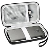 Case Compatible with Anker Portable Charger&comma; 313 Power Bank &lpar;for PowerCore Slim 10K&rpar; &sol; 523 Power Bank &lpar;Slim 10K PD&rpar; 10000mAh Battery Pack&period; 10K Battery Pack Storage Holder Bag &lpar;Box Only&rpar;- Black