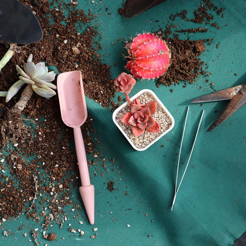 BangQiao 180 Pack 1.95 Inch Tiny White Plastic Square Nursery and Seedling Pot, Mini Deep Transplant Seed Starter Planter with Drain Hole for Germination, Herb, Succulent - Image 7