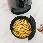 Ninja AF100C Air Fryer, 4-Qt Capacity, Non-Stick, Air Fry, Roast, Reheat, Dehydrate, Charcoal Grey (Canadian Version) - Perfect for Nutritional Cooking with Air Fryer Accessories