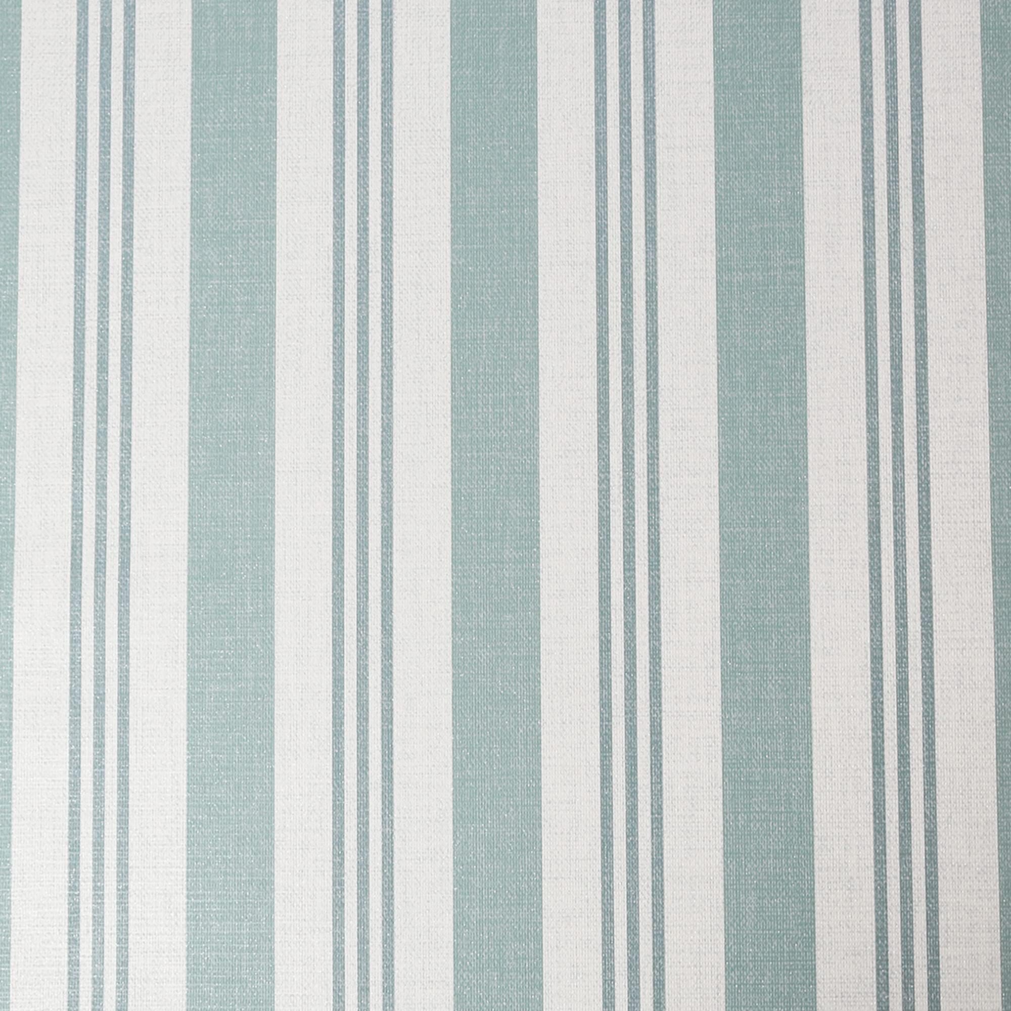 Super fresco Glitter Stripe Duck Egg Wallpaper