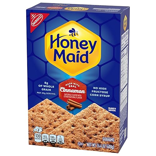 Miniatura 209 de Honey Maid Fresh Stacks Graham - Galletas Graham con sabor, 73.2 onzas, 6 unidades (paquete de 6)