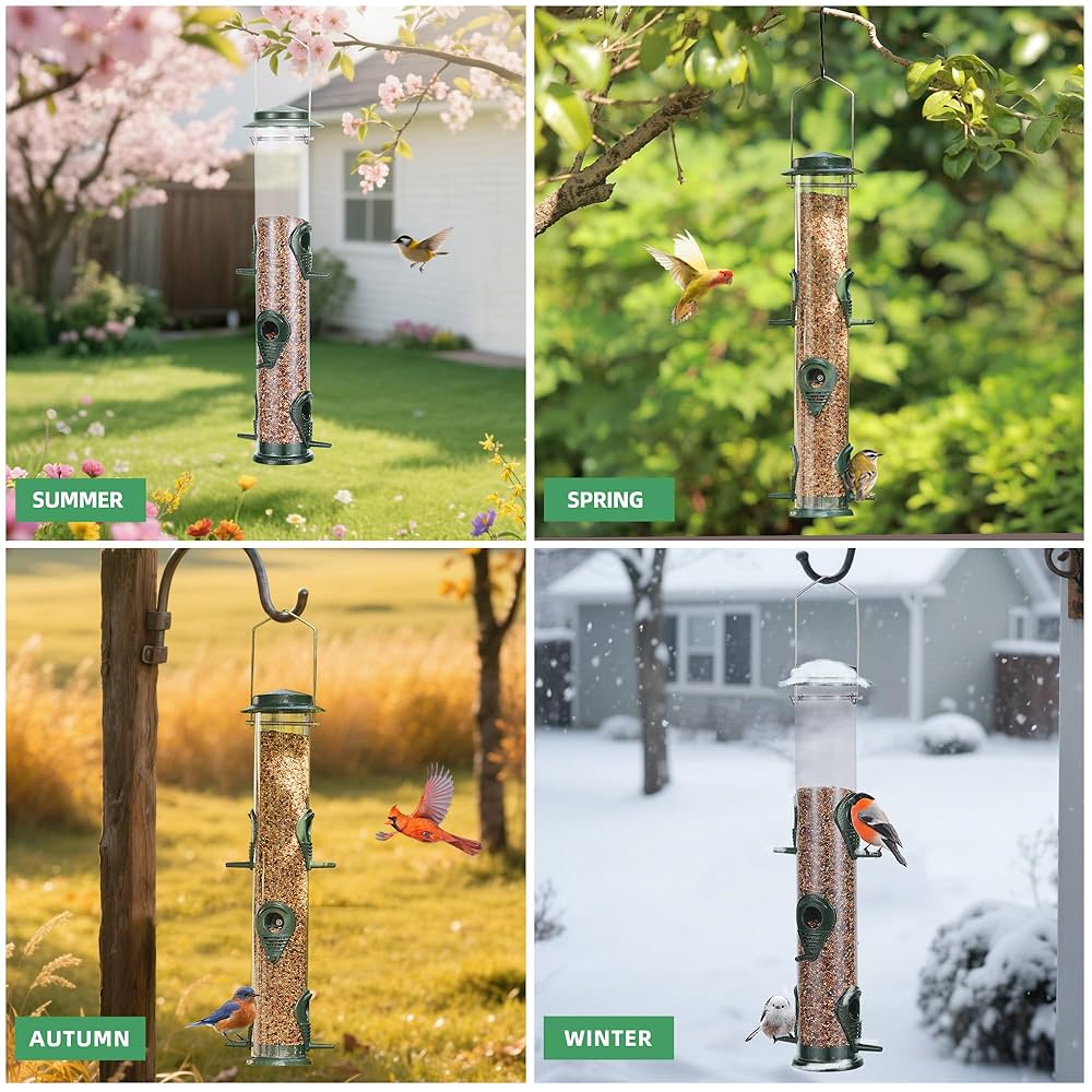 Amazon.co.jp: MIXXIDEA メタルバードフィーダー チューブ