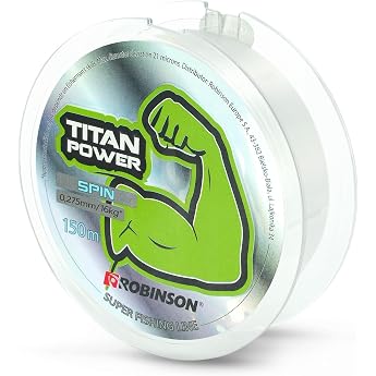 ROBINSON Monofilament Fishing Line Nylon Tear-Resistant for Spinning