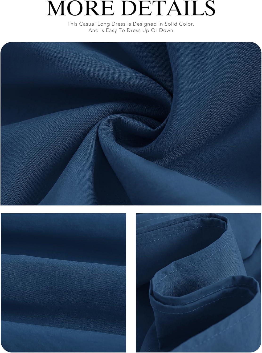 MASCOMODA Casual Long Skirts for Women Boho Swing A Line High Waisted Tiered Flowy Maxi Skirt with Pockets Beach Summer 2026 - Image 7