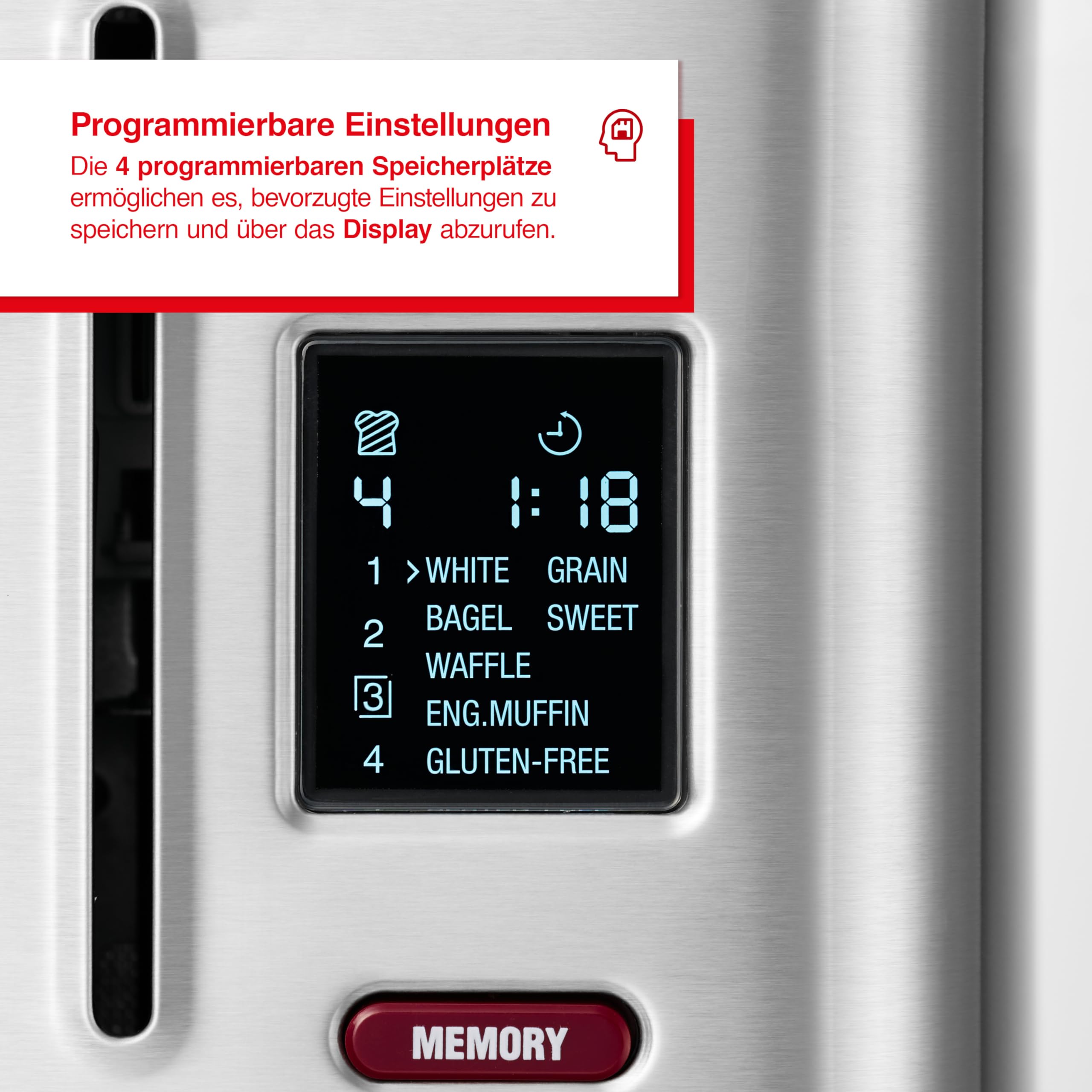 Solis Flex Toster 8004 opiekacz do kanapek – grill toster – funkcja do bajgle – bardzo szerokie szczeliny – 7 programów – łącznie z podgrzewaczem do kanapek