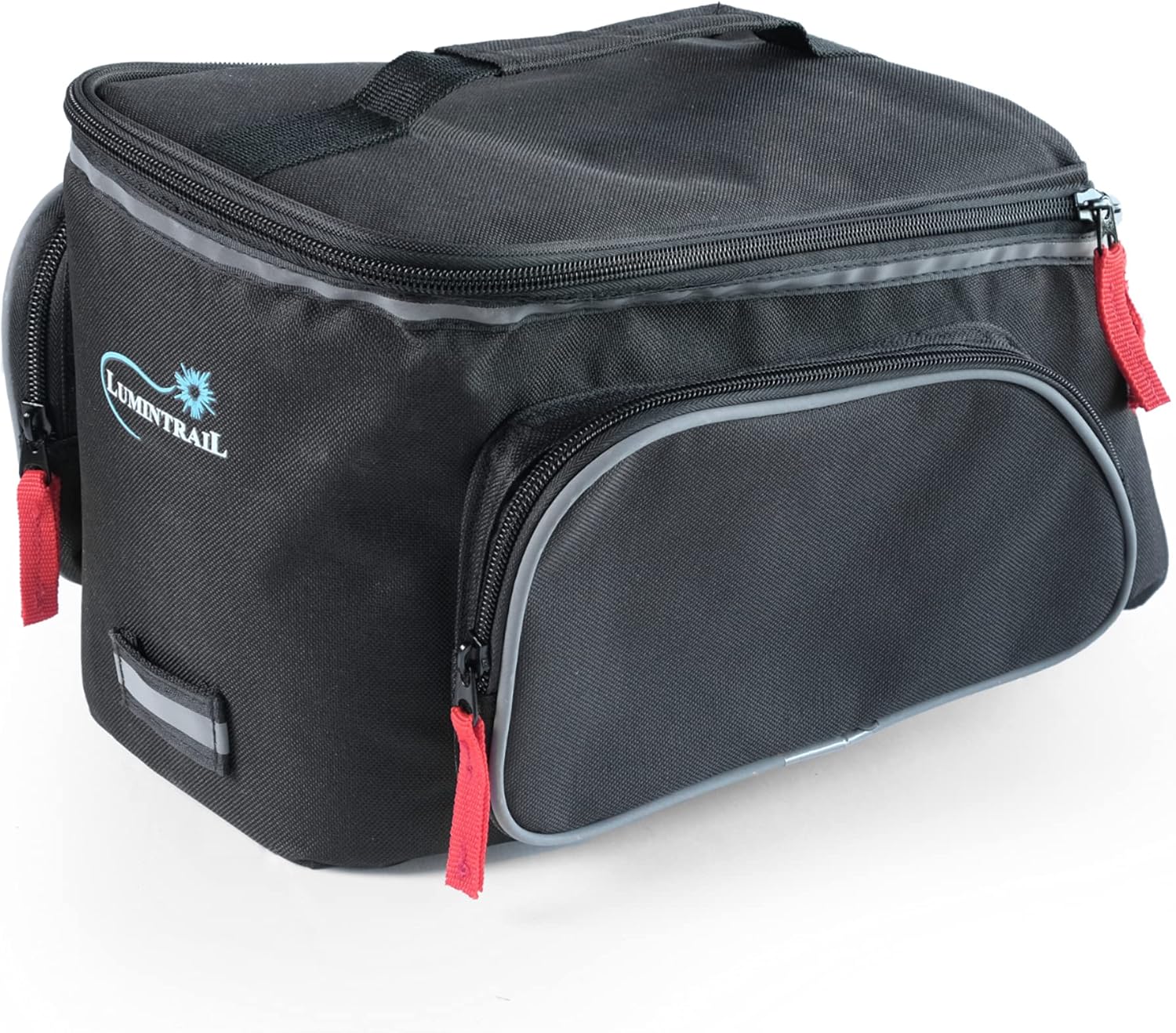 Buy Lumintrail Bike Trunk Bag, Rear Bicycle Rack Bag with Rain Cover