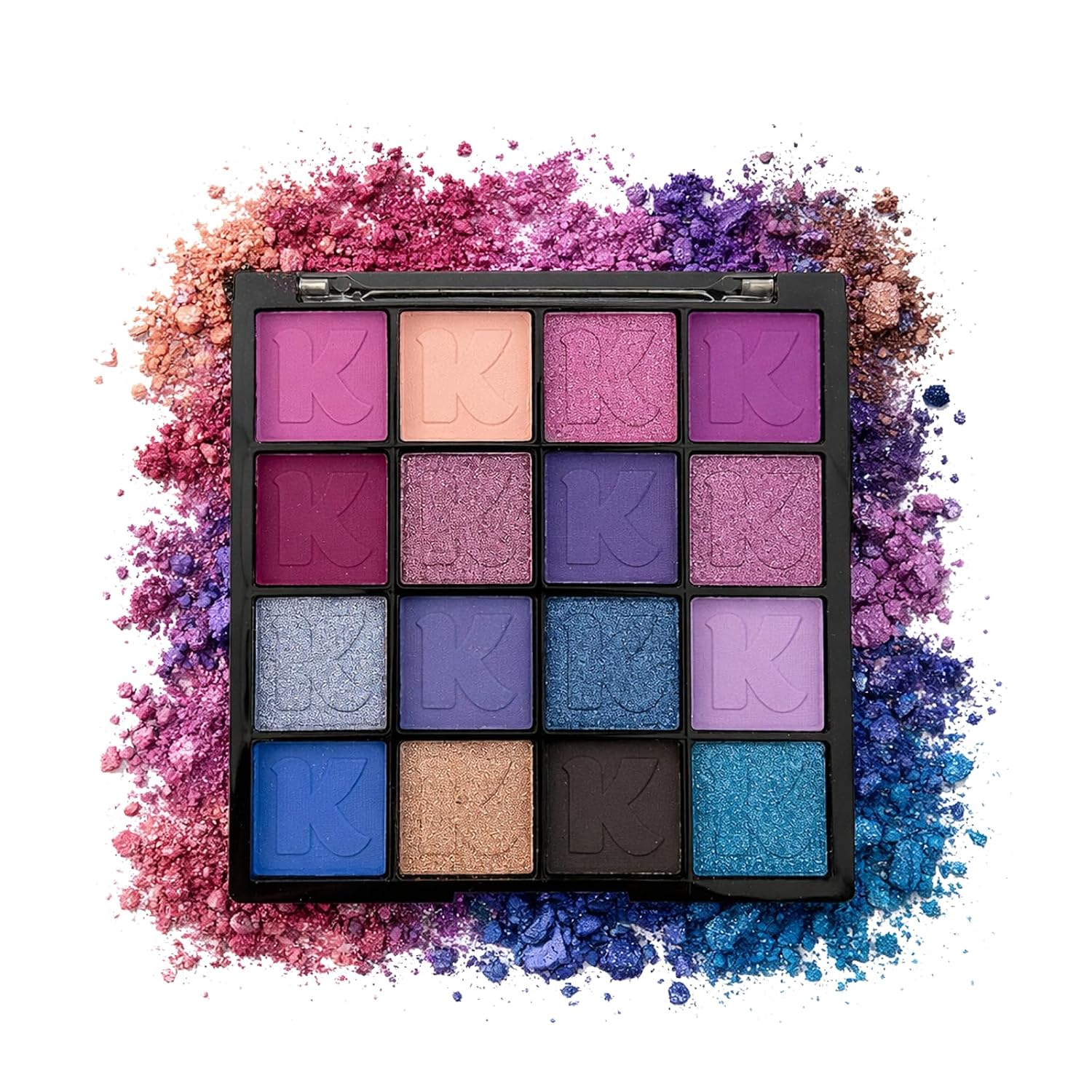 K'APEINE Eyeshadow Palette - 16 Colors for Pigmented Eye Makeup