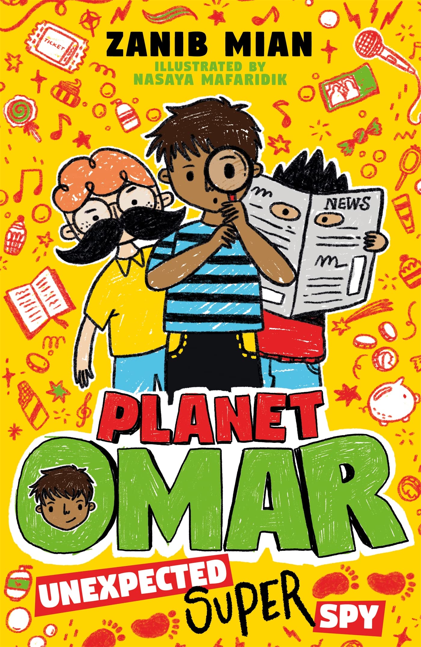 Planet Omar: Unexpected Super Spy: Book 2 Paperback – Big Book, 6 February 2020