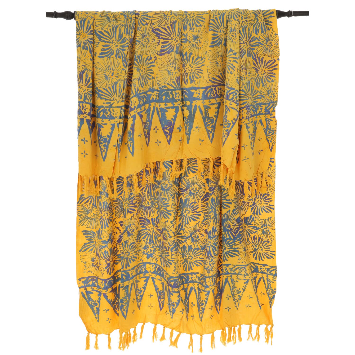 GURU SHOP Bali Batik Sarong, Wandbehang, Wickelrock, Sarongkleid, Strand Tuch, Herren/Damen, 160x100 cm
