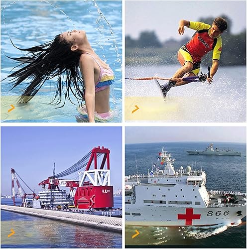 Miniatura 4 de Chaleco ligero de wakeboard, chaleco de impacto para kitesurf para moto acuática, esquí acuático, tabla de despertar y kayak PFD