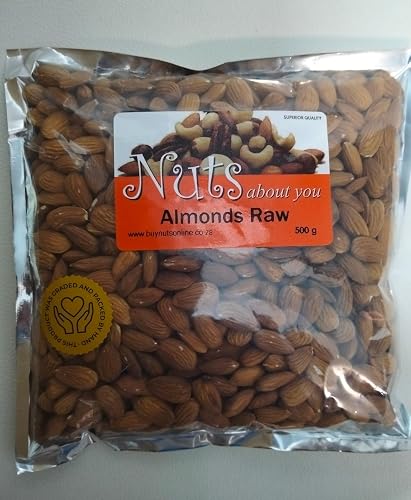 Nuts About You Almonds Raw 500g