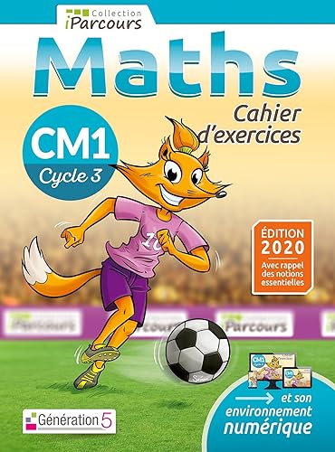 Maths CM1 Cycle 3 iParcours: Cahier d'exercices