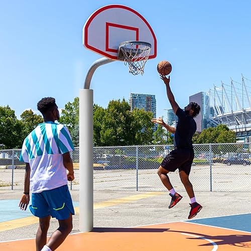 Miniatura 39 de PROGOAL Almohadilla redonda universal para bastones de baloncesto de 3 a 4 pulgadas, duradera, resistente a la intemperie, impermeable, para Negro