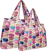 Vista 37 de allydrew Large Foldable Tote Nylon Reusable Grocery Bags