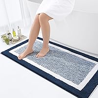 Vista 59 de OLANLY Alfombras de baño 30x20, tapete de baño de microfibra extra suave y absorbente, antideslizante, lavable a máquina, secado rápido, alfombra