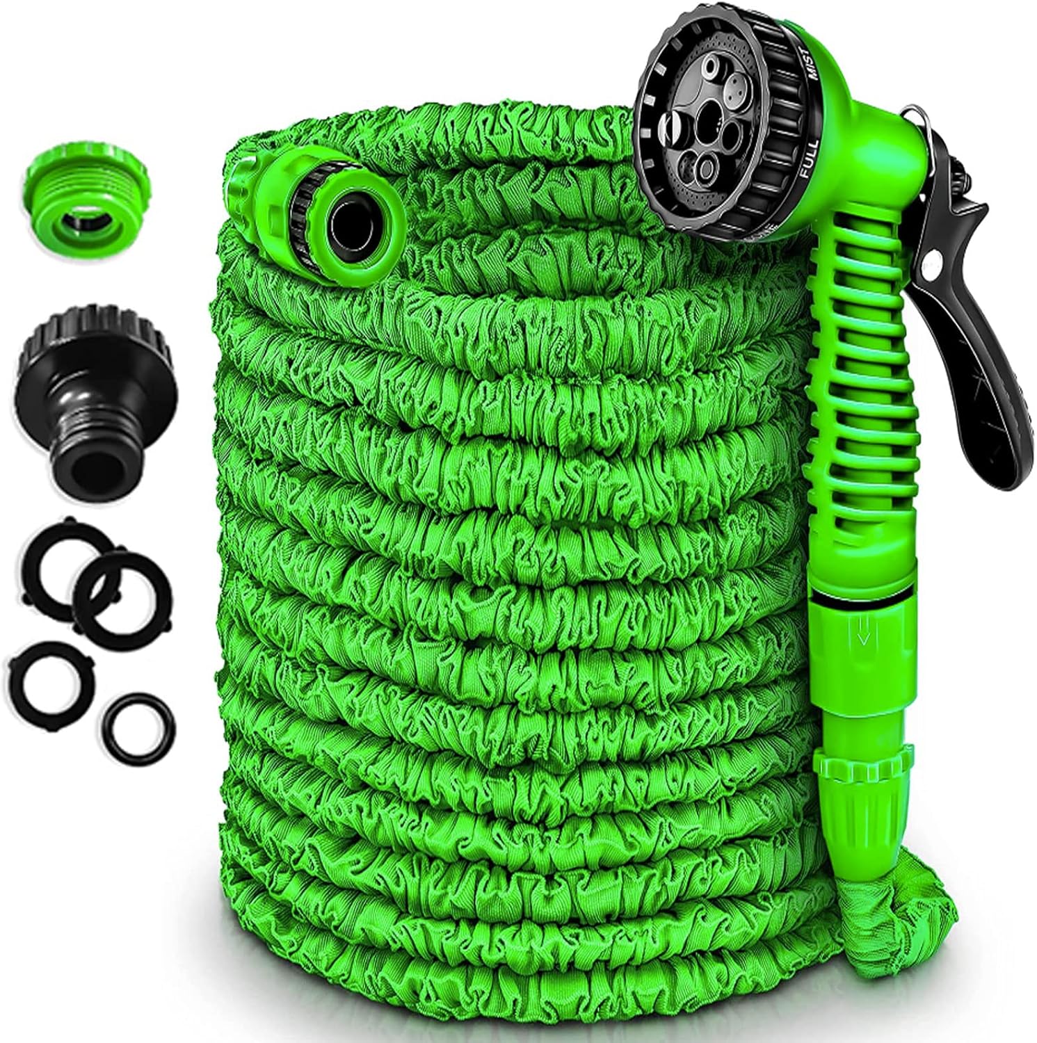Flexible Garden Hose Water Hose 30 m (100 ft) 7Function Sprinkler