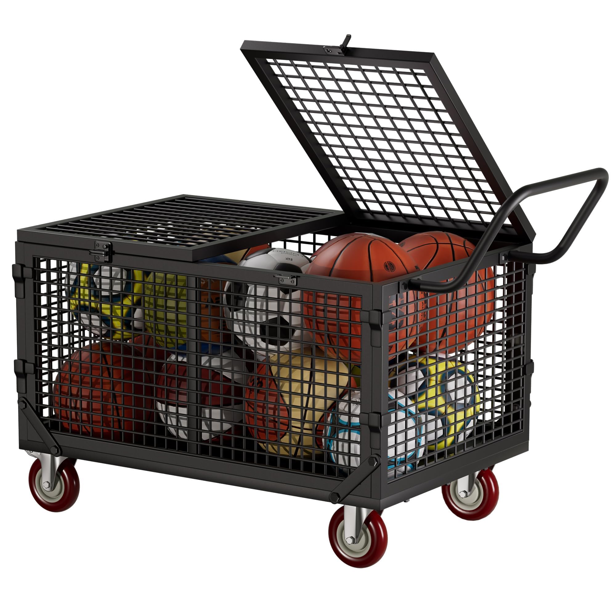 Amazon.com: YOHKOH Ball Cart, Premium Portable Storage Locker with