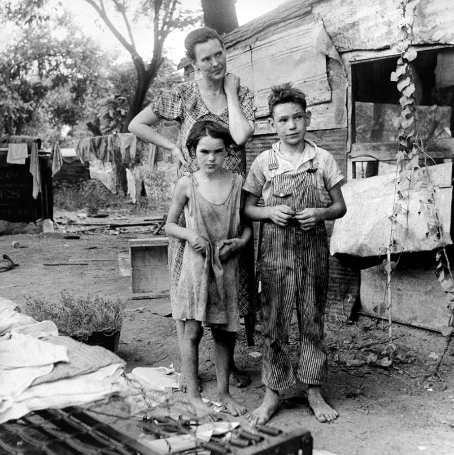Amazon.com: Poverty Family 1936 Nan Impovised Mother With Her Son