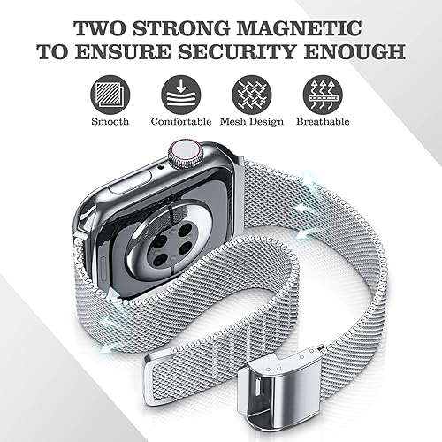 Vista 31 de ORIbox Correas de reloj de 0.787 in compatibles con correas de reloj, Samsung Galaxy Watch 4, Galaxy Watch Active 2, Galaxy Watch 4, Galaxy Watch 3