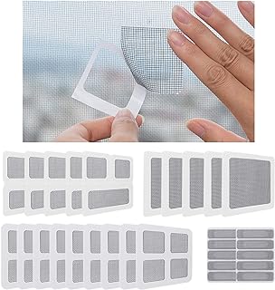Screen Door Repair Kit - Window Screen Repair Kit Strong Self Adhesive Screen Patch Waterproof for Anti-Insect/Mosquito Net Loophole Repair Patch