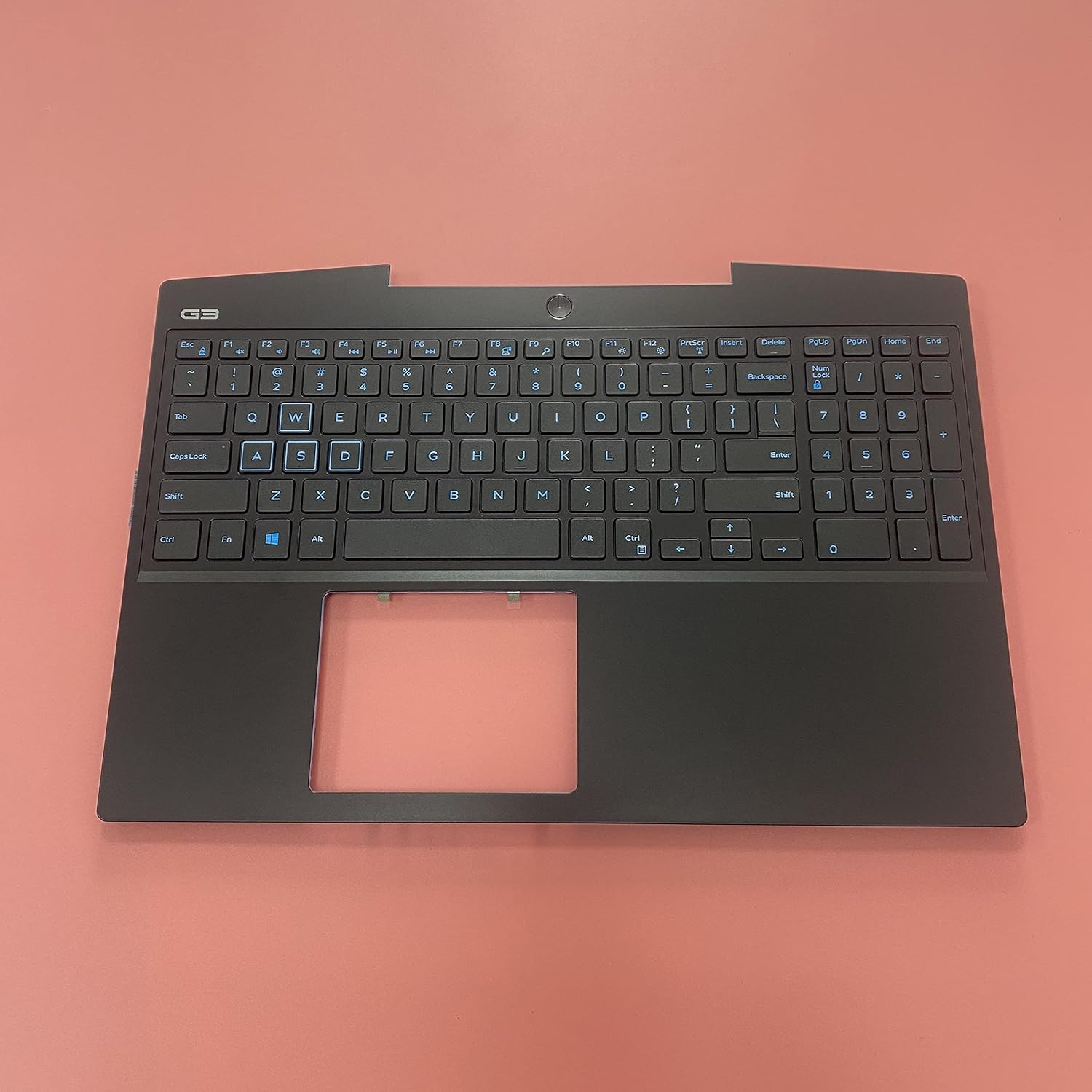 Replacement for Dell G Series G3 15 3590 Laptop Upper Case Palmrest Backlit Keyboard Assembly Part 00JP6X 0JP6X