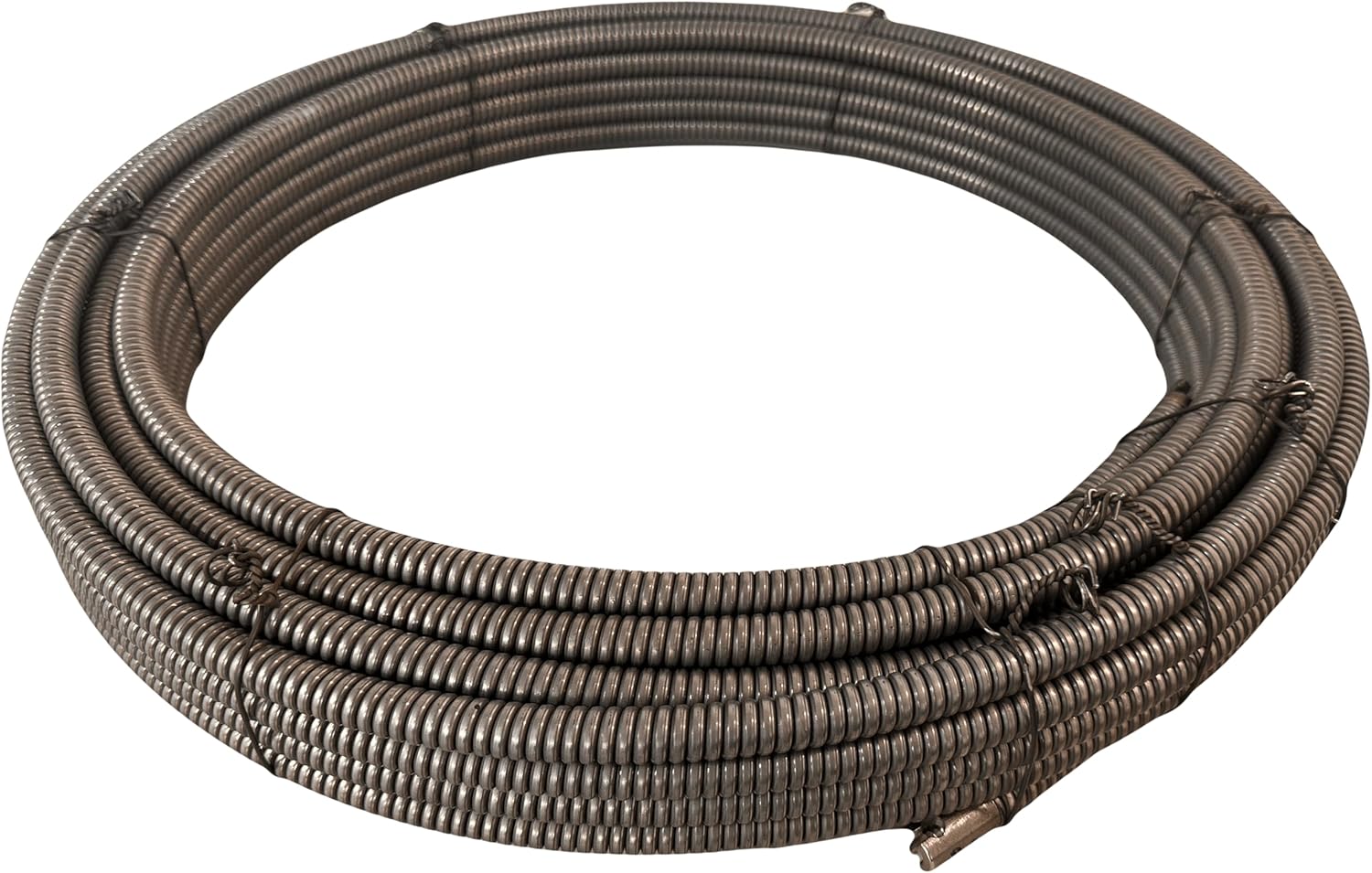 DCD 61075R C-27 Drain Cleaning Cable, 5/8" x 75' with Inner Core and Button-Locking Cable Couplings. Compatible with K-750 and K-7500 Machines