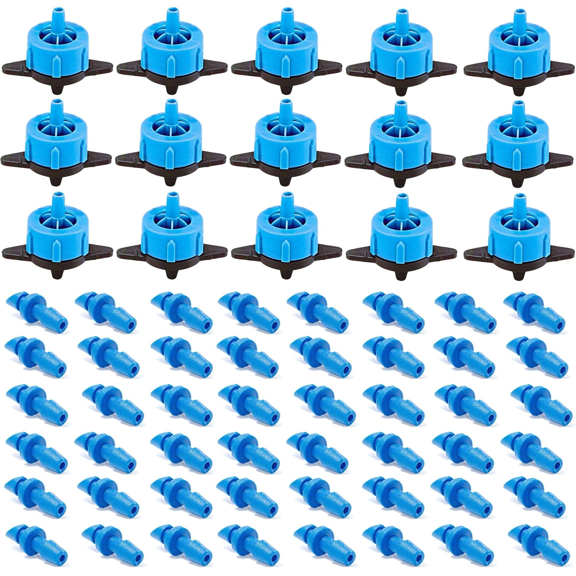 TRUSTFARM Adjustable Irrigation Drippers Sprinklers Emitter 4mm Pin connectors drip kits lateral pipe accessories Home Garden farm water plants balcony automatic system equipment. 10dripper 20pin (B0D9S9KDFY) Amazon Price History, Amazon Price Tracker
