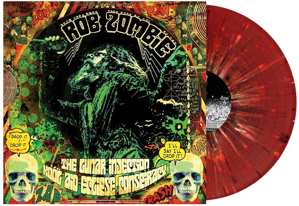欧LP Rob Zombie Lunar Injection Kool Aid Eclipse Conspiracy (Blue I 58112SPLATTERCO Nuclear Blast 未開封 /00260 Rob Zombie - The Lunar Injection Kool Aid Eclipse Conspiracy
