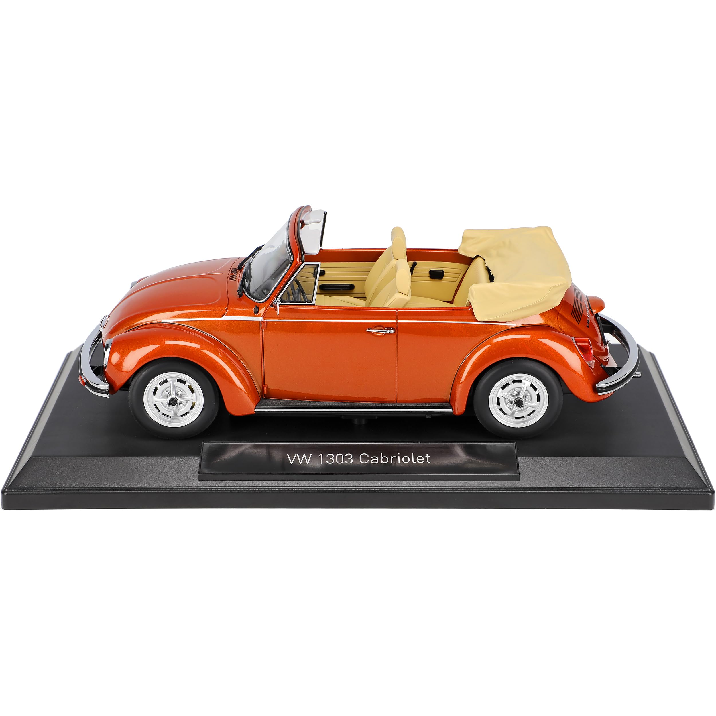 Volkwagen Käfer 1303 Cabrio Braun Metallic 1972-1975 1/18 Norev Modell Auto
