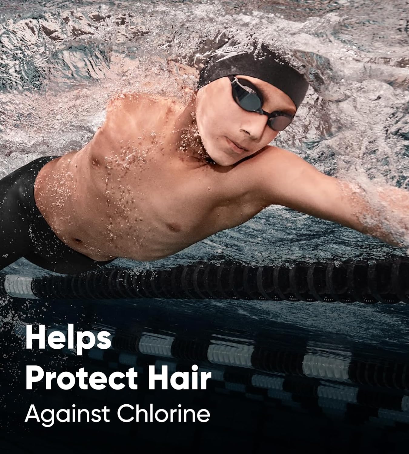 Speedo Aqua V Silicone Swimming Cap by Speedo