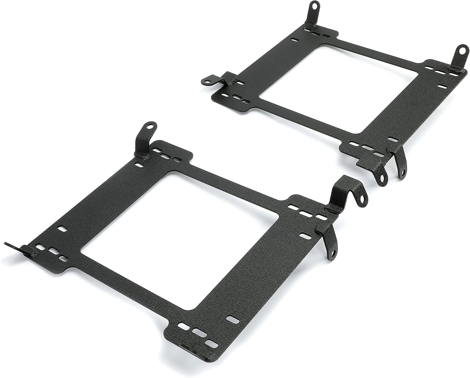 ECOTRIC Racing Seat Brackets Compatible with 1993-2007 Subaru Impreza WRX STI Replacement for SB019DR SB019PA Steel Mounting Brackets Rail Track