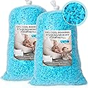 Bean Bag Filler, 10lbs Shredded Memory Foam Filling, Soft Pillow Stuffing Bean Bag Refill Foam for Couch, Cushion, Stuffed Animals, Dog Bed, Arts Crafts
