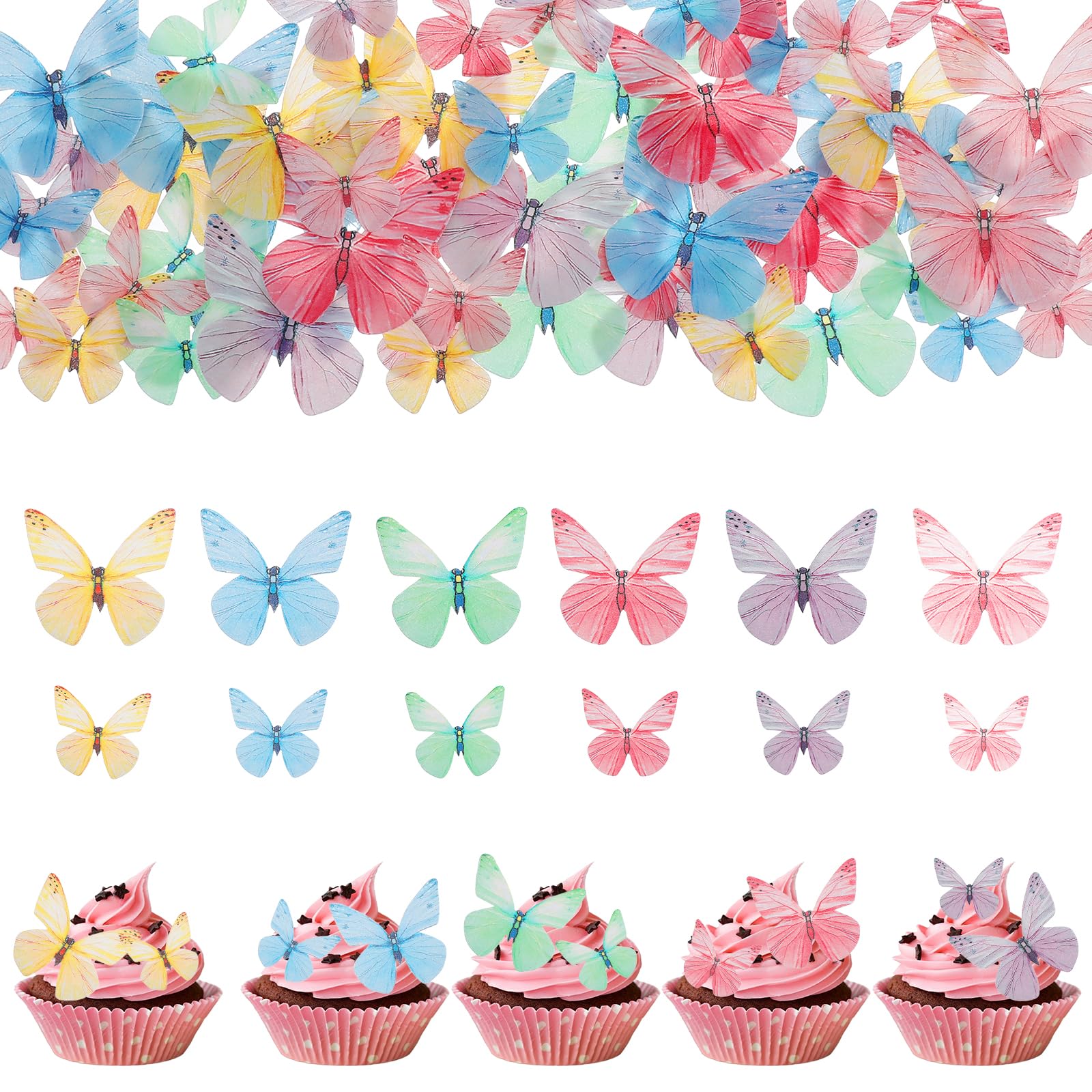 LICHENGTAI Feuille de papier comestible, Décoration de Cupcake, Feuille Comestibles Décoration Gateau Décoration de Gâteau Pour Anniversaire, Plat Froid, Restaurant Décoration LICHENGTAI Feuille de papier comestible, Décoration de Cupcake, Feuille Comestibles Décoration Gateau Décoration de Gâteau Pour Anniversaire, Plat Froid, Restaurant Décoration