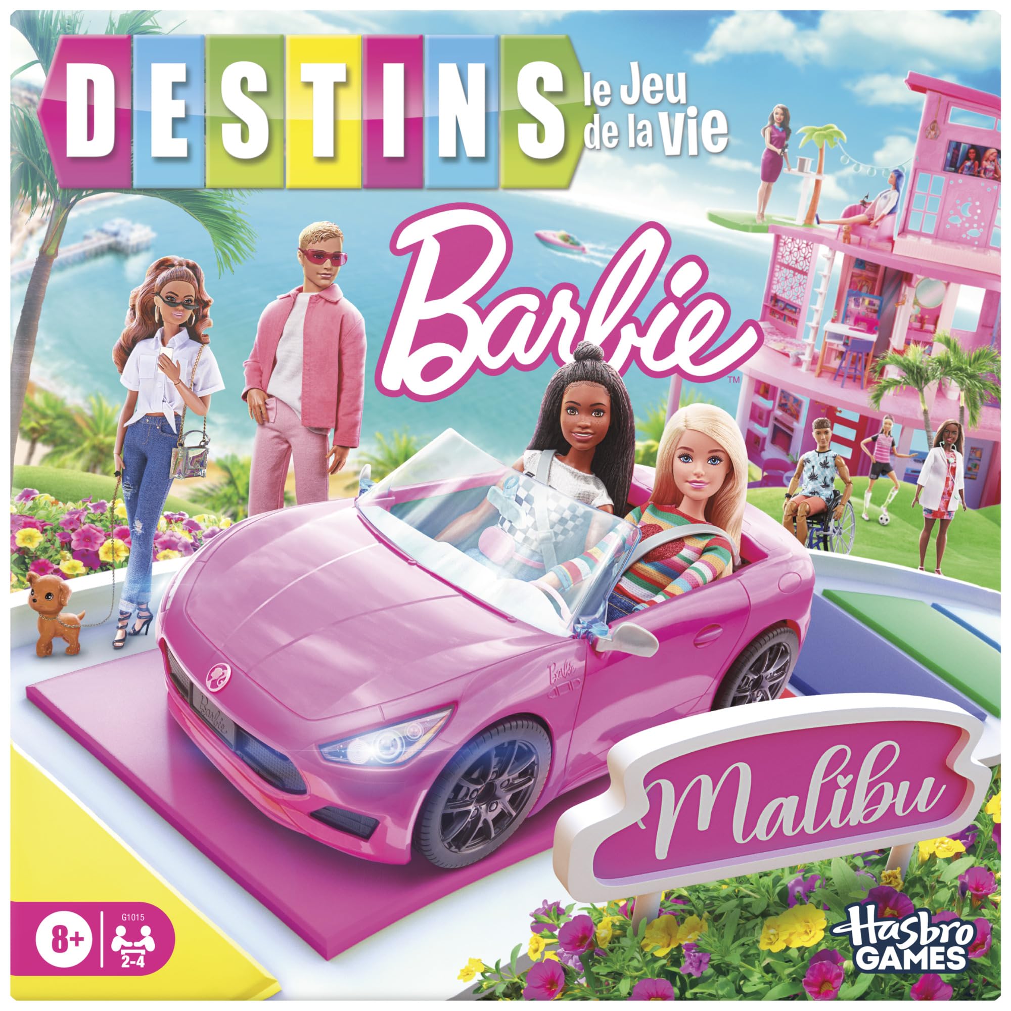 Destins Le Jeu de la Vie Barbie Edition, Brettspiel, französische Version