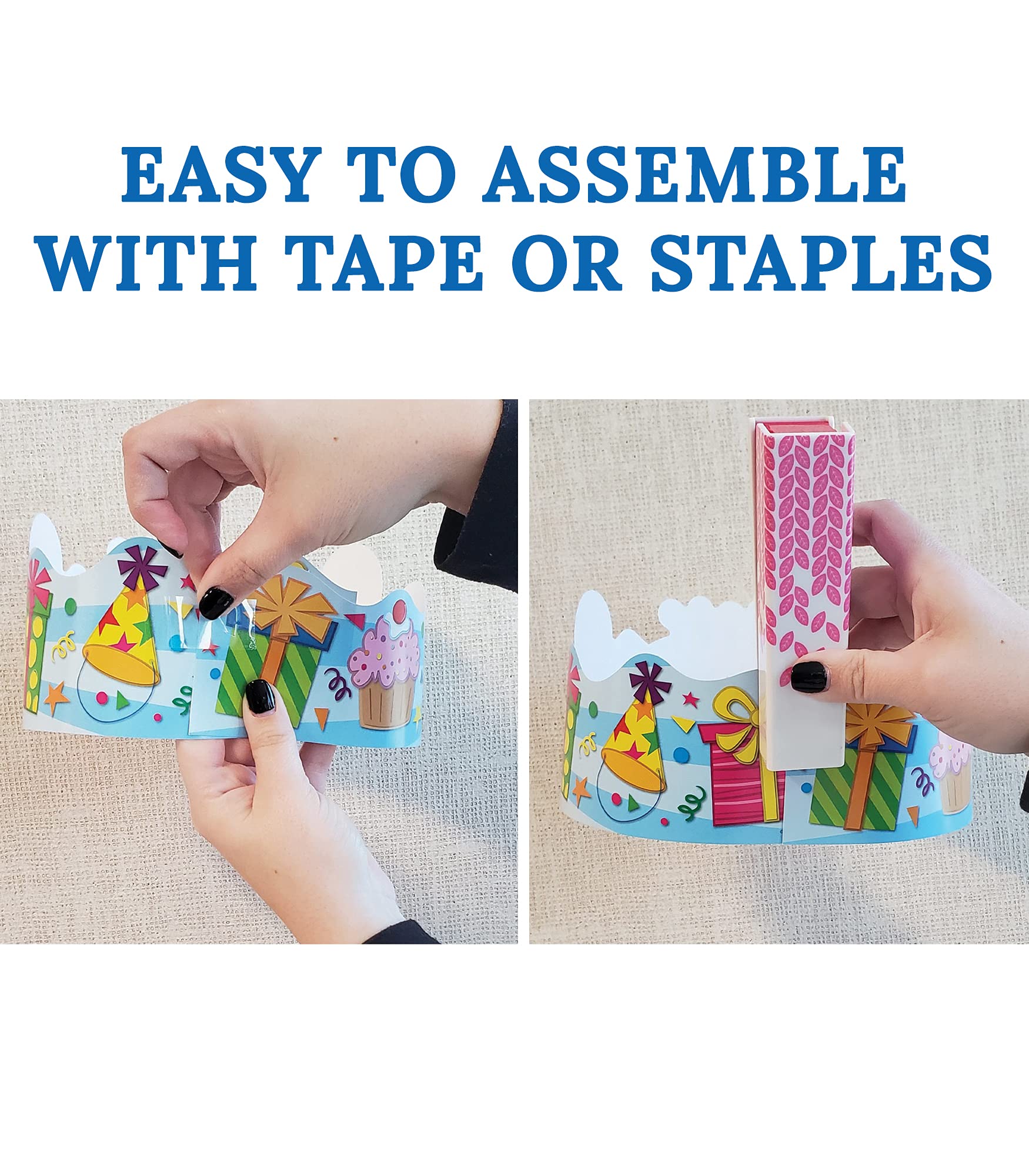 Snapklik.com : Carson Dellosa 30 Pc Colorful Paper Birthday Party ...