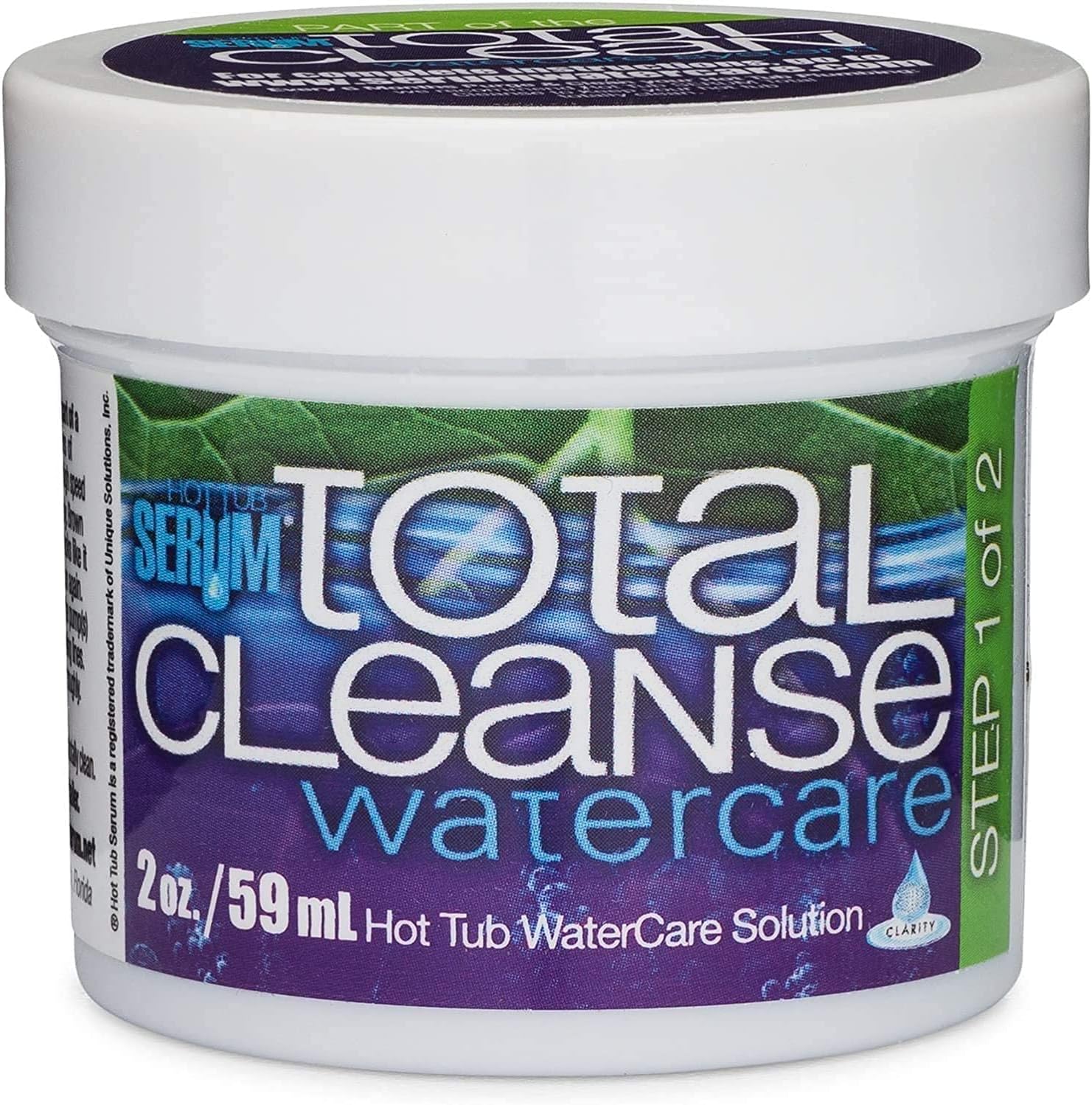 Hot Tub Serum Total Cleanse Gel, Hot Tub Cleaner, Purge