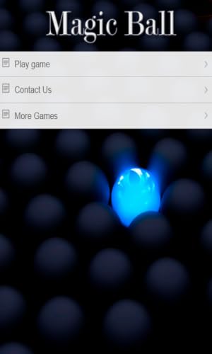 Magic Balls – vue 2