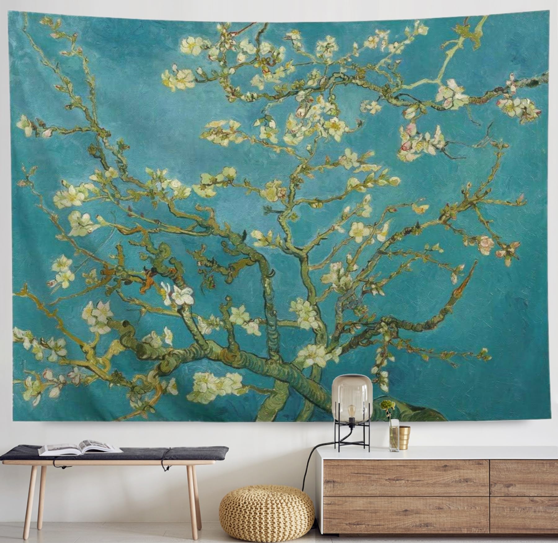 IcosaMro Van Gogh Tapestry Wall Hanging